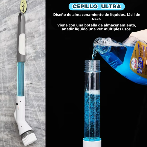 CEPILLO DE LIMPIEZA PREMIUM RECARGABLE 6 EN 1