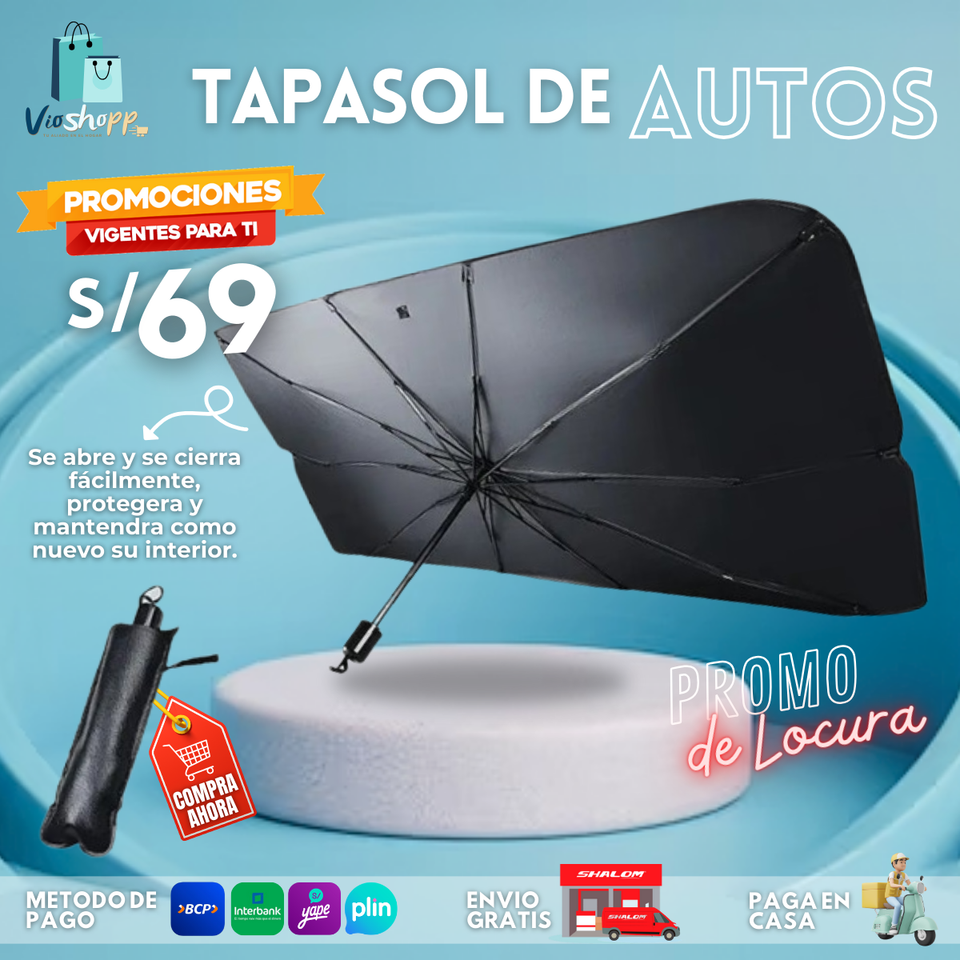 TAPASOL PARA CARRO I ENVIO GRATIS